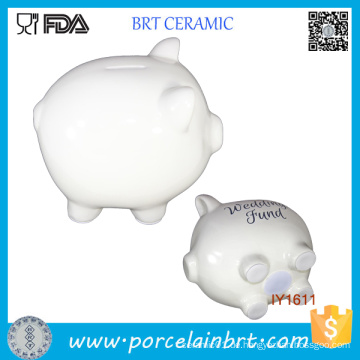 Kreative DIY Schöne Piggy Ceramic Coin Bank